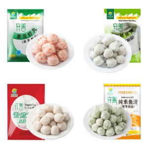 Qishan Vegan meat hot pot ingredients